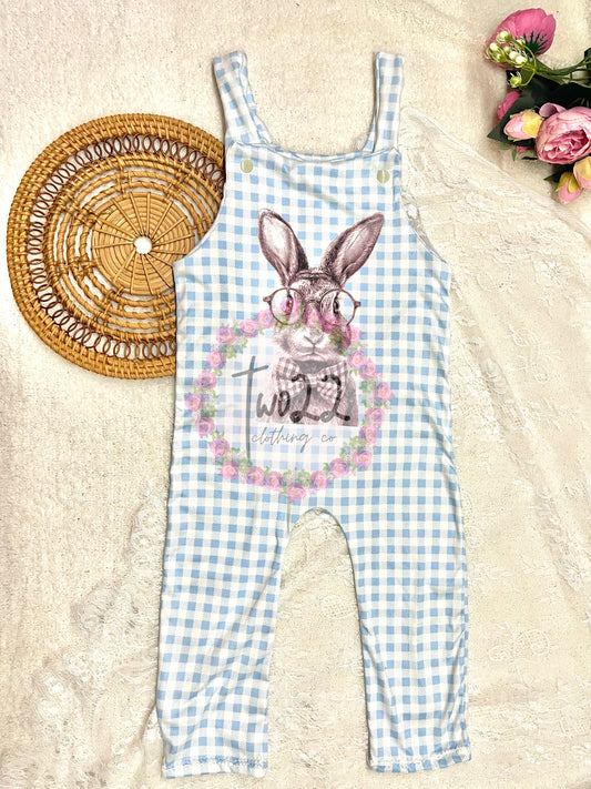 3t bunny overalls